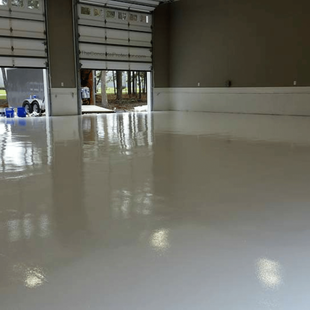 White Resinous Epoxy Floor: Professional and Stylish Flooring Solution for Commercial and Residential Spaces